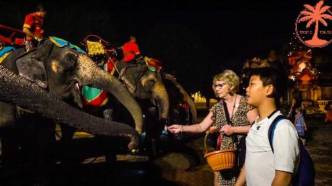 Шоу слонов на Пхукете